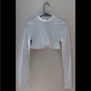 Turtleneck crop top
